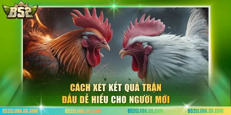 Cách xét kết quả trận đấu dễ hiểu cho người mới