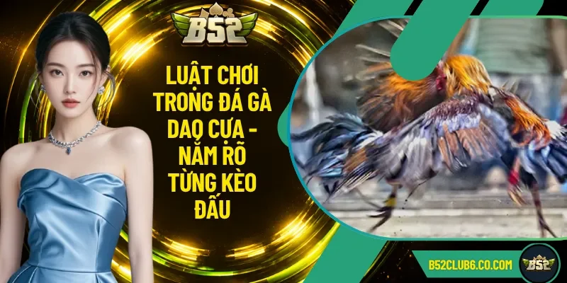 Luật Chơi Trong Đá Gà Dao Cựa - Nắm Rõ Từng Kèo Đấu