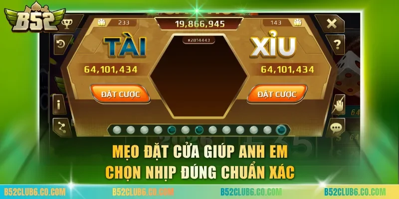 Mẹo đặt cửa giúp anh em chọn nhịp đúng chuẩn xác