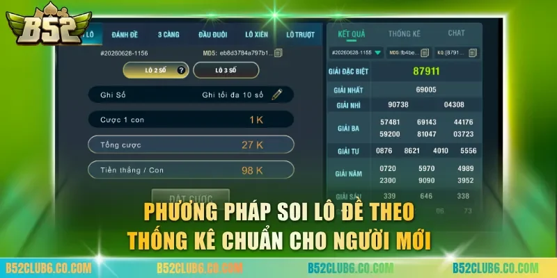 Phương pháp soi lô đề theo thống kê chuẩn cho người mới